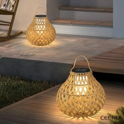Woven Sphere Lantern Outdoor Lamp Outdoor Lighting