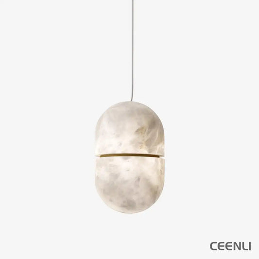 YUM Pendant Light ∅ 5.5″ x H 6.9″ / Dia 14cm x H 17.5cm / White Pendant light