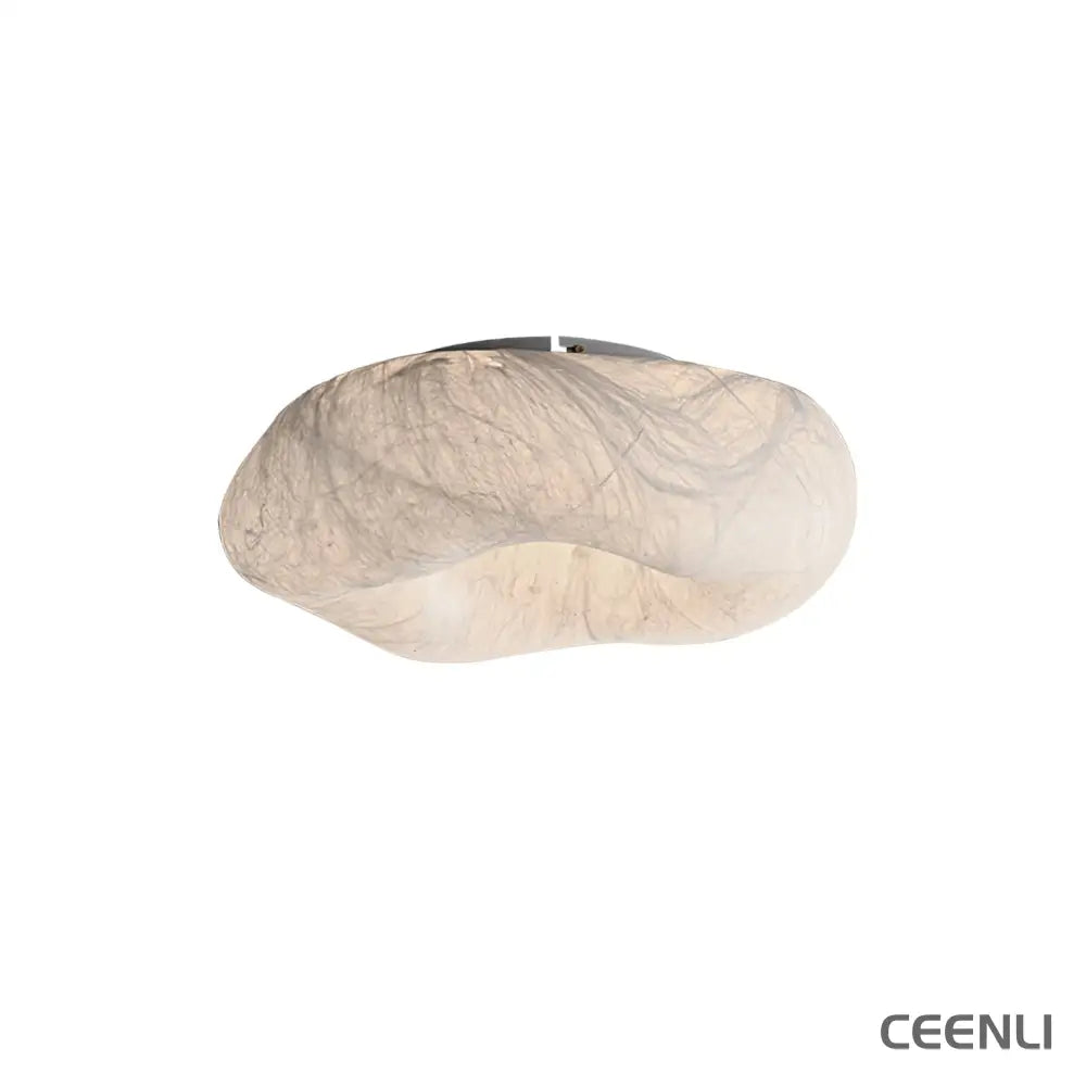 Yunduo Silk Ceiling Lamp ∅ 19.7″ x H 7″ / Dia 50cm x H 18cm (Power ~20W) / White / Warm Light Ceiling lamp
