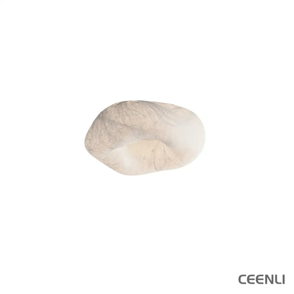 Yunduo Silk Ceiling Lamp ∅ 19.7″ x H 7″ / Dia 50cm x H 18cm (Power ~20W) / White / Warm Light Ceiling lamp