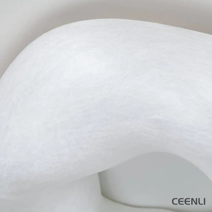 Yunduo Silk Ceiling Lamp ∅ 19.7″ x H 7″ / Dia 50cm x H 18cm (Power ~20W) / White / Warm Light Ceiling lamp